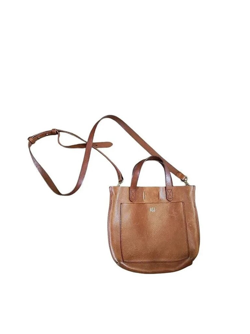 Madewell Leather Crossbody Bag Brown
